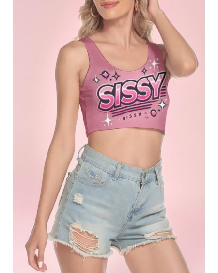 Sissy Croc Top - Femboy, Crossdresser, LGBTQ+ Friendly -