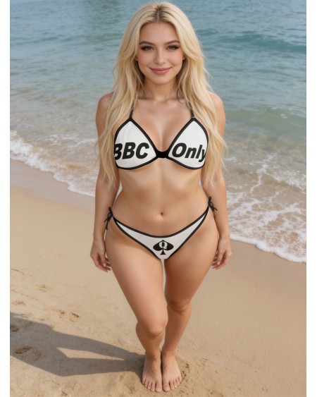 Queen of Spades BBC Only Bikini Femme | Maillot de Bain QOS Deux Pièces
