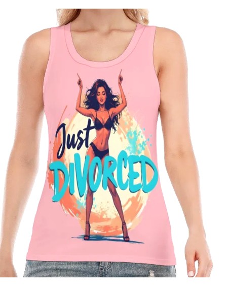 Just Divorced Women's Tank Top | Funny Divorce Party Shirt
