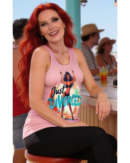 Just Divorced Women's Tank Top | Funny Divorce Party Shirt