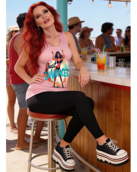 Just Divorced Women's Tank Top | Funny Divorce Party Shirt
