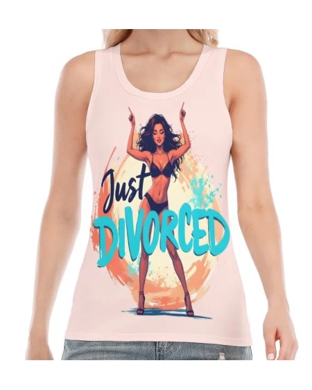 Just Divorced Women's Tank Top | Funny Divorce Party Shirt