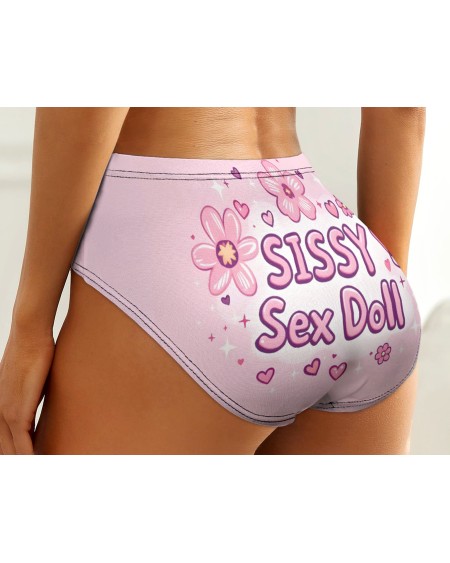 Sissy Sex Doll Panties Pink Femboy Crossdresser Underwear