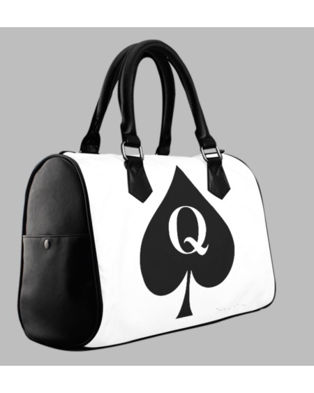 Handbag QUEEN OF SPADES, Slut clothing, cuckolding, hotwife