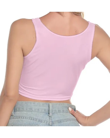 Tiny Dick Pink Sissy Crop Top XS to 5XL