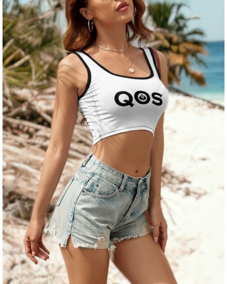 QUEEN OF SPADE Croc tank top, , top queen off spades, qos t