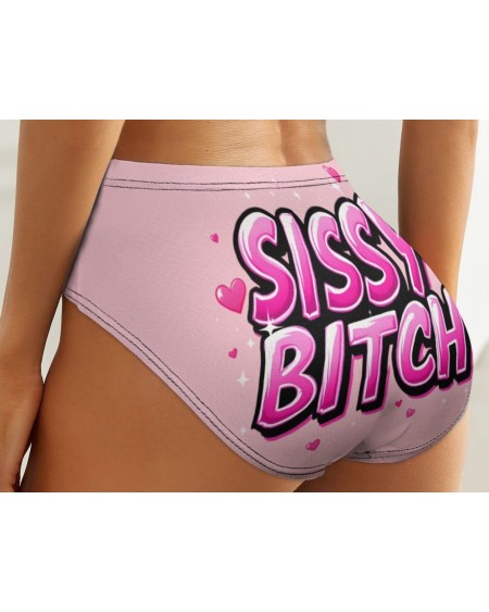 Pink Sissy Bitch Panties for Femboy and Crossdresser