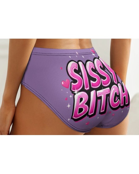 Pink Sissy Bitch Panties for Femboy and Crossdresser