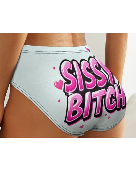 Pink Sissy Bitch Panties for Femboy and Crossdresser