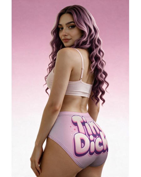 Tiny Dick Sissy Panties | Pink Femboy Underwear