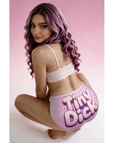 Tiny Dick Sissy Panties | Pink Femboy Underwear