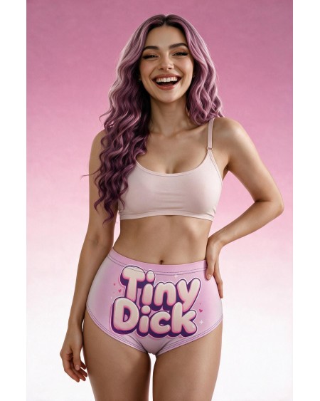 Tiny Dick Sissy Panties | Pink Femboy Underwear