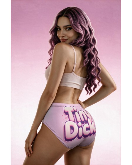 Tiny Dick Sissy Panties | Pink Femboy Underwear