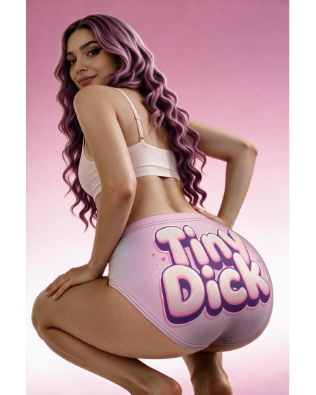 Tiny Dick Sissy Panties | Pink Femboy Underwear