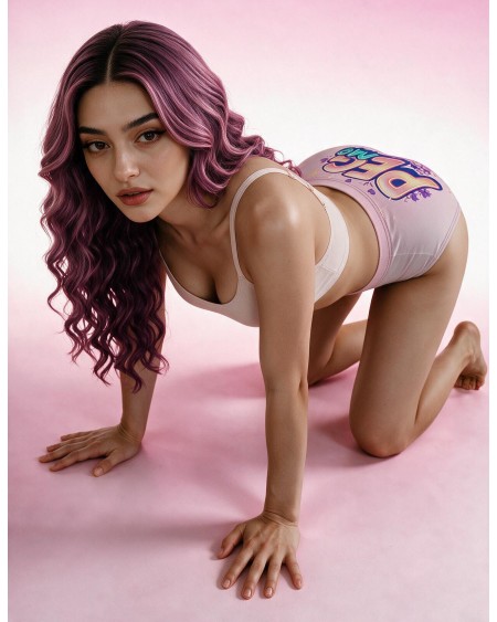 PEG ME Sissy Panties Pink Floral Underwear