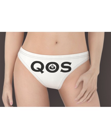 QOS Thong, 16 Colors, large size, slut clothing, cuckolding,