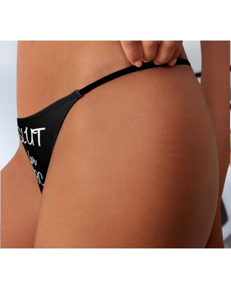 LICK IT Thong, Slut clothing, cuckolding, hotwife panties,