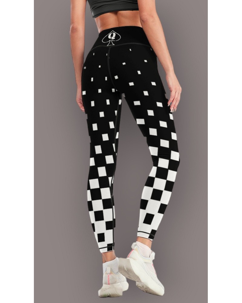 QUEEN OF SPADES Cubes legging, queen of spades, qos, queen