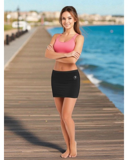 Transparent Mesh Micro Skirt QOS Queen Of Spades Sheer See