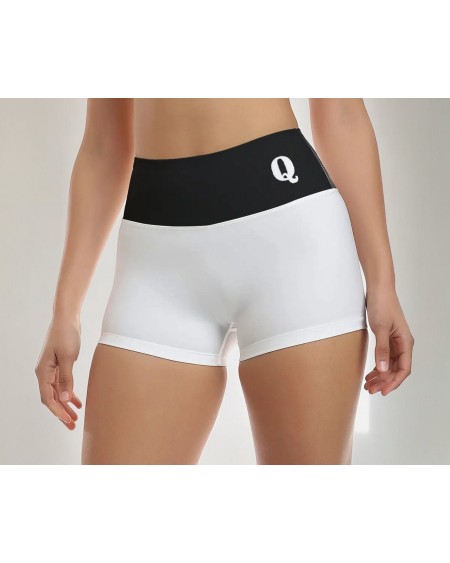 Queen Of Spades Yoga Shorts - 6 Colors, Fitness & Hotwife