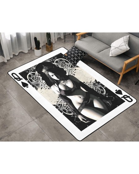 QUEEN OF SPADES Area Rug 7'X5', qos carpet, qos, queen of