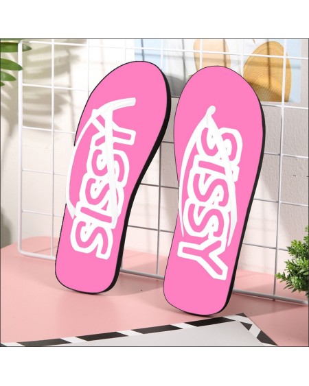SISSY Cropped Flip flops, sissy tong, femboy, Cuckold, sissy