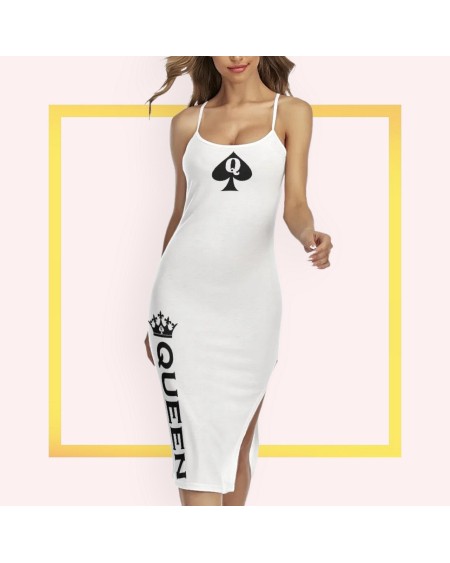 QUEEN OF SPADES Back Cross Cami Dress, 9 Colors, slut