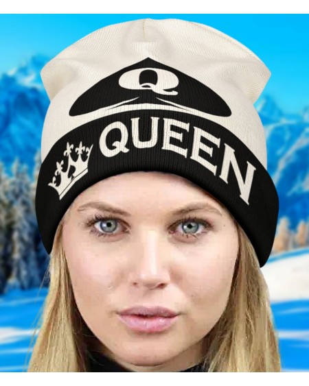 Beanies QUEEN OF SPADES, Slut clothing, cuckolding, hotwife
