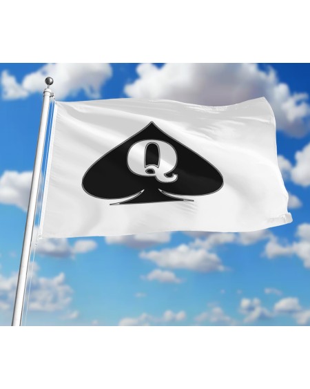 QUEEN Of SPADES FLAG, Qos Flag, Queen of spades banner, Qos