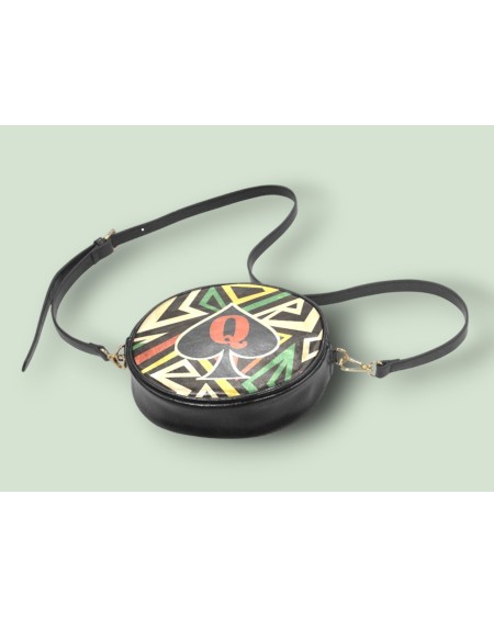 QUEEN OF SPADES African Tribal Handbag, Slut clothing,
