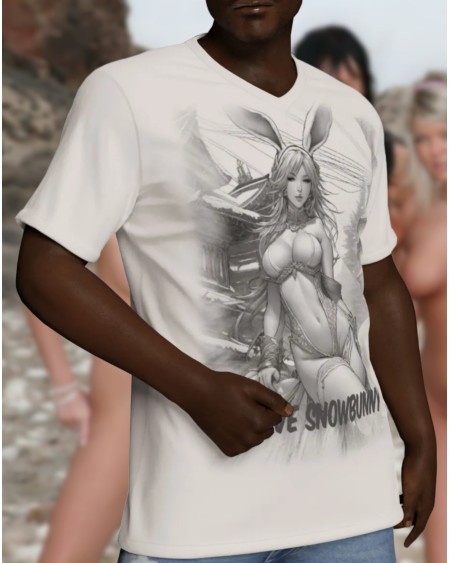 I LOVE SNOWBUNNY Tshirt, kos t - shirt, t - shirt bbc