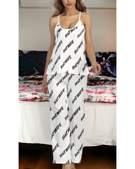 HOTWIFE Qos Cami Pajamas Set, queen off spades, qos, bbc,