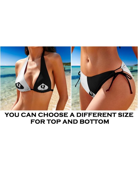 Bikini QUEEN OF SPADES, Slut clothing, hotwife bikini,