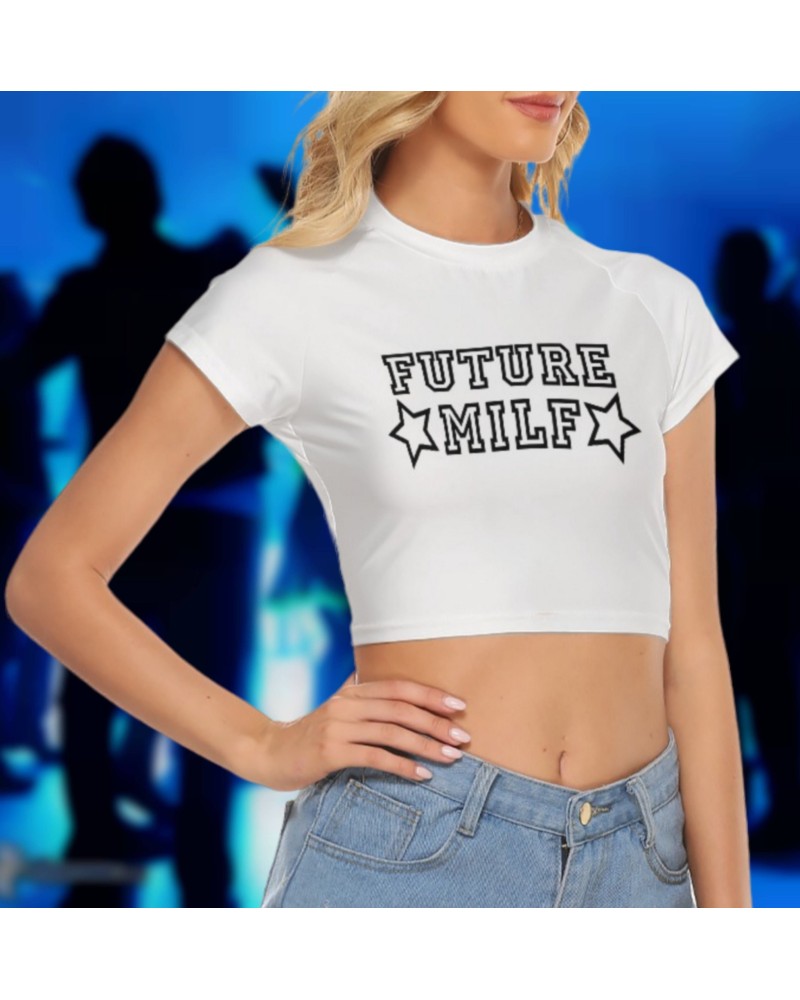 Croc - Top FUTURE MILF, hotwife t - shirt, qos t - shirt,