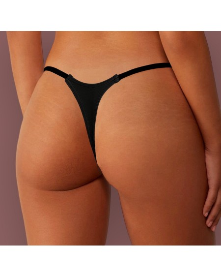 ENJOY Thong, slut clothing, cuckolding, hotwife panties,