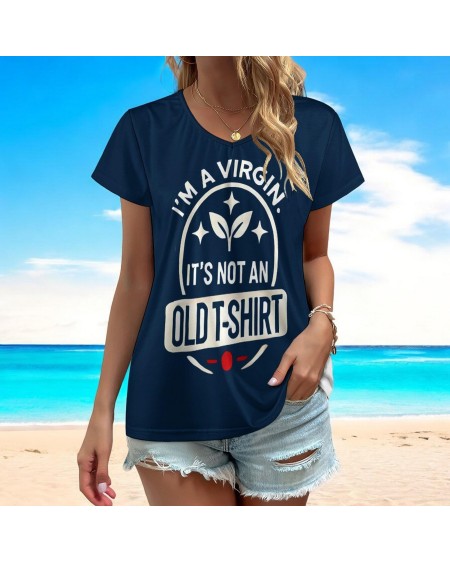 Provocative 'I'M a Virgin' T - Shirt - Bold Statement Tee,