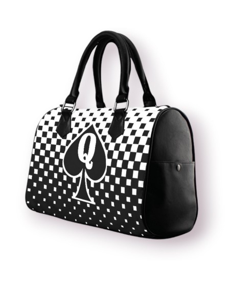 QUEEN OF SPADES Cube Handbag, slut clothing, cuckolding,