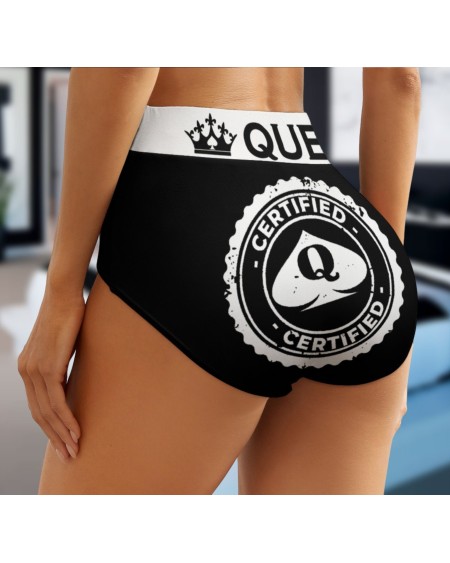 Panties Certified QUEEN OF SPADES, slut clothing,