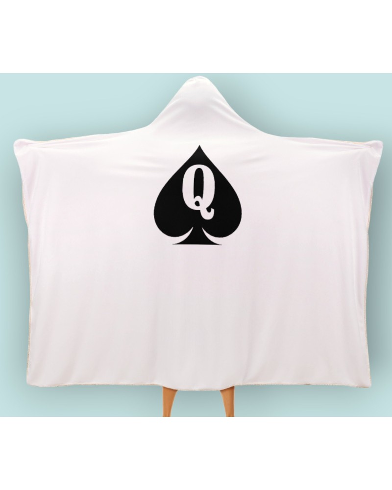 QUEEN OF SPADES Cloak Hooded Blanket, 20 Colors, slut