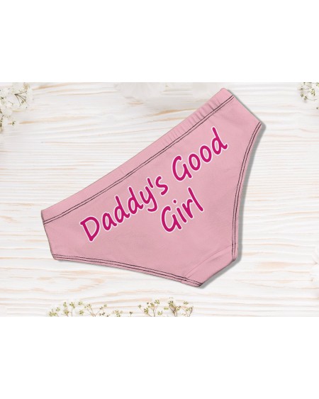 Panties DADDY'S GOOD GIRL, Slut clothing, cuckolding,