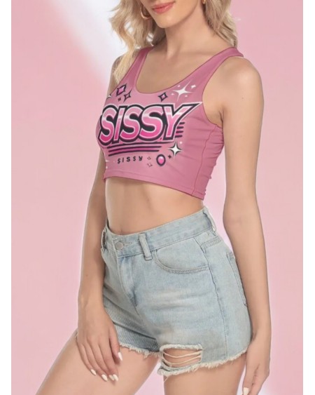 Sissy Croc Top - Femboy, Crossdresser, LGBTQ+ Friendly -