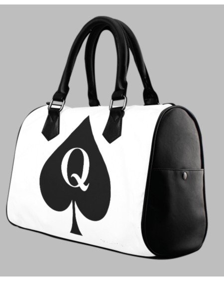 Handbag QUEEN OF SPADES, Slut clothing, cuckolding, hotwife